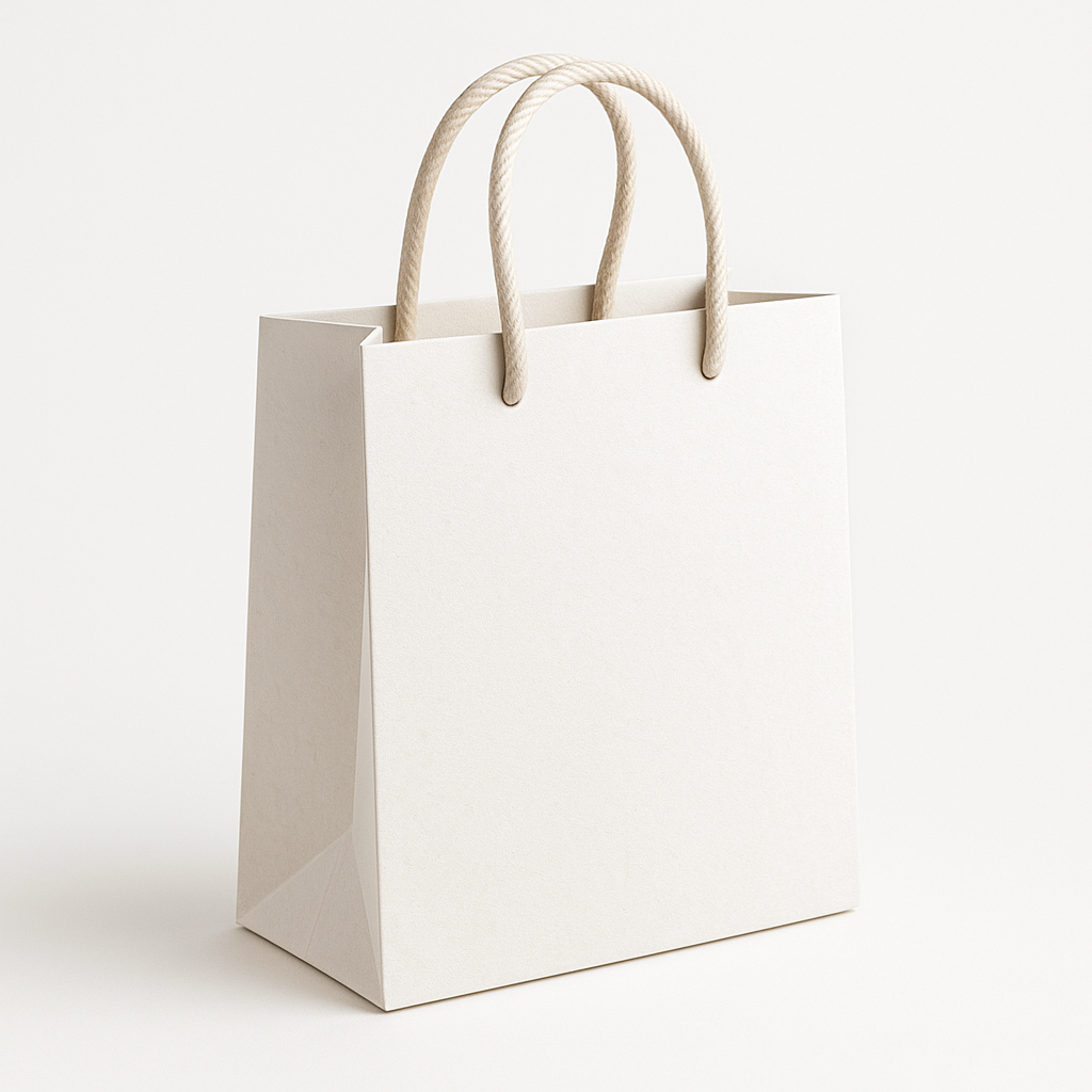 Square Bottom Twisted Handle Paper Bags